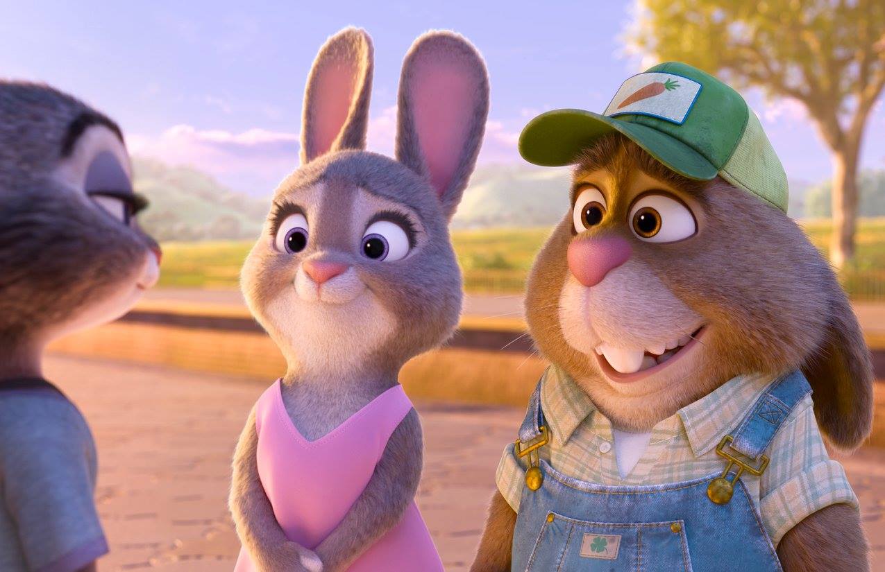 "Bonnie Hunt provides the voice of Bonnie Hopps. Judy's mother. Don Lake voices Judy’s father, Stu Hopps, a carrot farmer from Bunnyburrow. (Disney)"