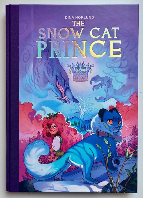 The Snow Cat Prince by Dina Norlund — graphic novel review by Roz ...